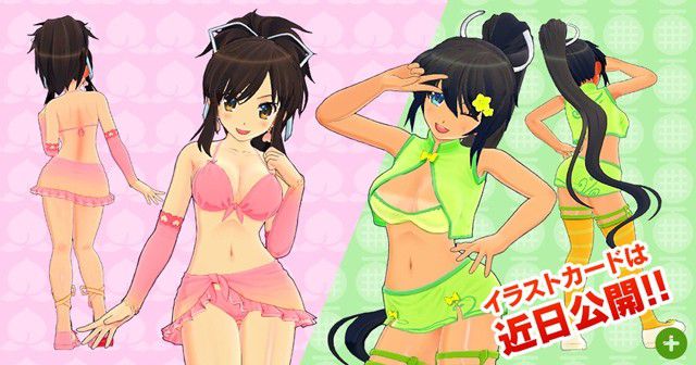 [Senran Kagura Burst Re: Newal], such as erotic costumes and complete illustrations of erotic naked in store benefits! 18