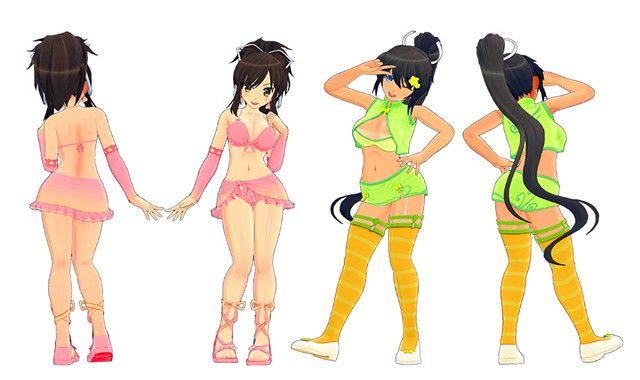 [Senran Kagura Burst Re: Newal], such as erotic costumes and complete illustrations of erotic naked in store benefits! 19