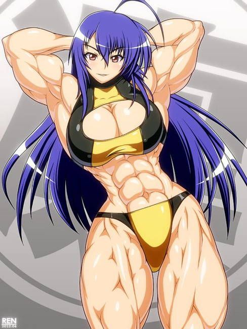 In the secondary erotic image of muscular daughter! 6
