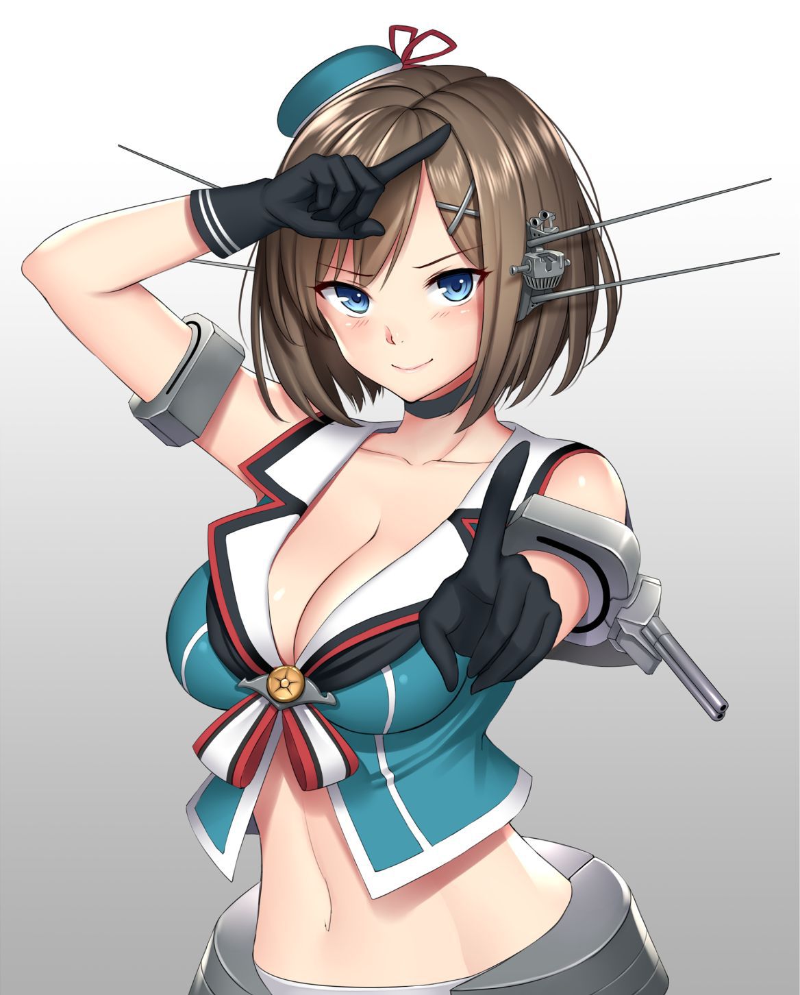 Do you want to see a naughty image of Kantai? 9