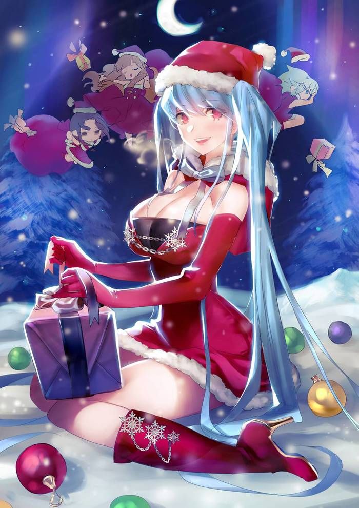 The second picture of the beautiful girl who miss Christmas 17