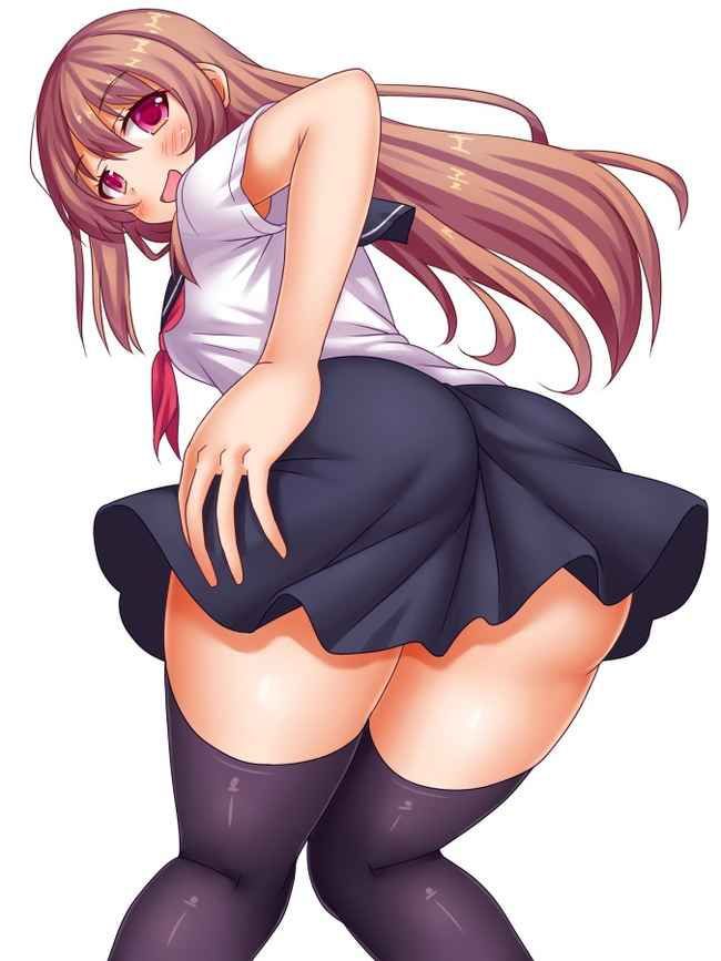 【Erotic Anime Summary】 Here are the results of the beautiful girls and beautiful girls wearing uniforms with whiplash bodies [40 photos] 33
