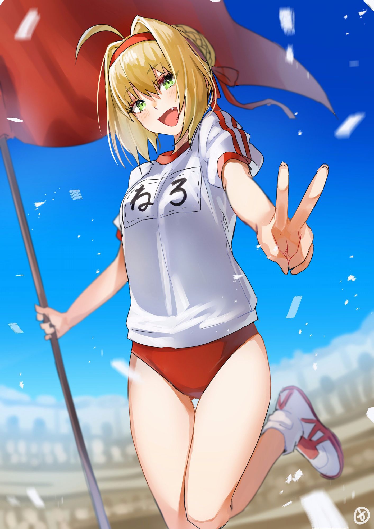 [Secondary ZIP] 100 pictures of the sports girl because it is a day of physical education 60