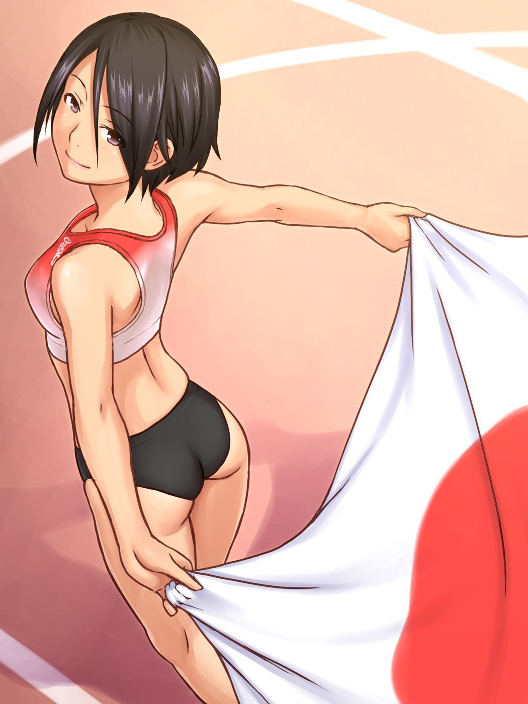 [Secondary ZIP] 100 pictures of the sports girl because it is a day of physical education 78