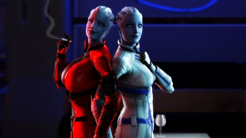 Mass Effect : Liara SFM [lordaardvarksfm] 1