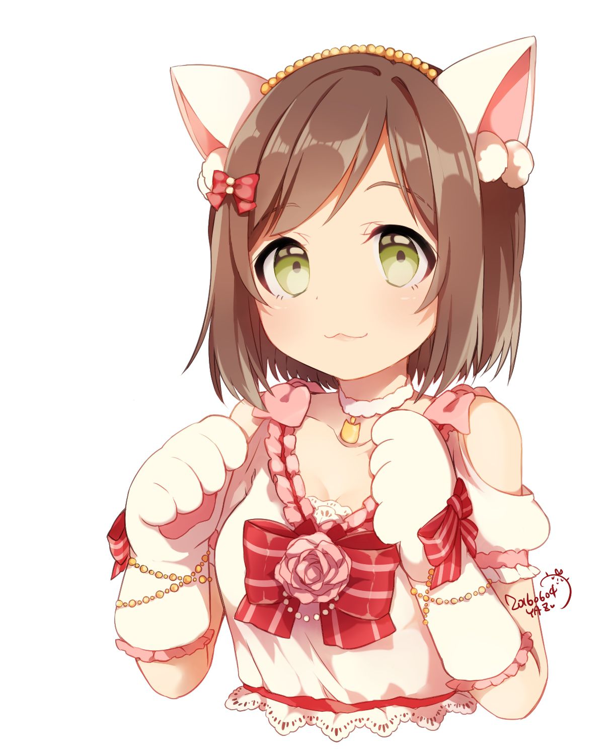 [Secondary ZIP] cute cat ear daughter and cats want to put together images 28