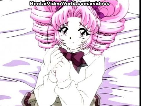 Pink-haired hentai teen masturbating - 6 min 12