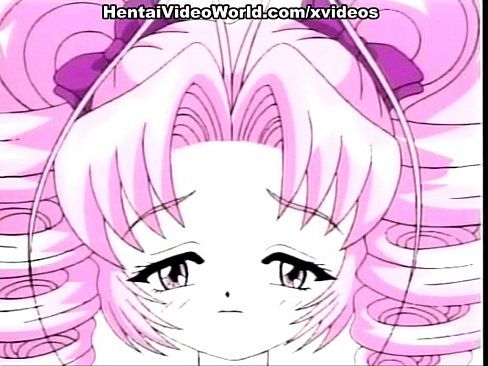 Pink-haired hentai teen masturbating - 6 min 15