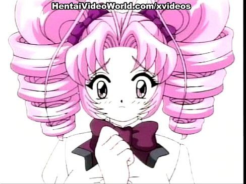 Pink-haired hentai teen masturbating - 6 min 9