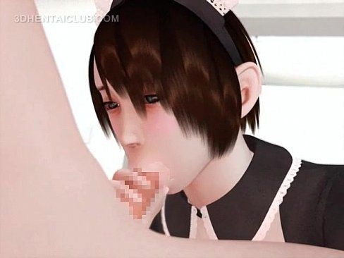 Anime maiden cunt fingered gives blowjob - 5 min Part 2 5