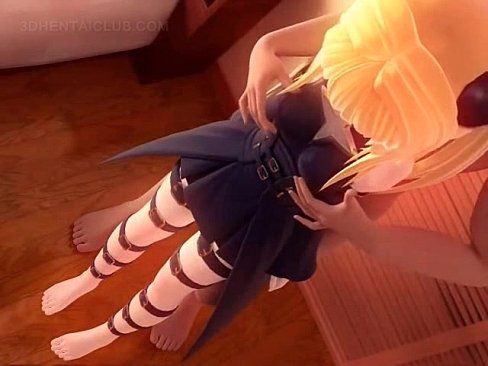 Wet anime sweetie pussy pounded hard in bed - 5 min Part 1 2