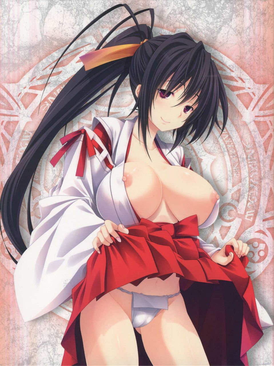 The girl of the Miko or yukata or kimono becomes like unbearably erotic images 9