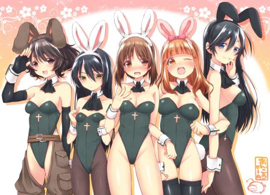 You want to see a naughty picture of a bunny girl? 20