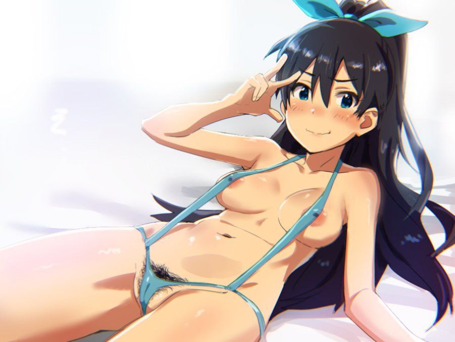[Secondary ZIP] picture of a girl wearing a slingshot of lewd swimsuit 49