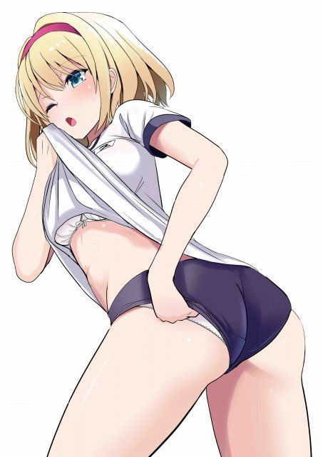 【Secondary Erotic】 Erotic image of a naughty girl fixing a swimsuit or pants that has been eaten up is here 10