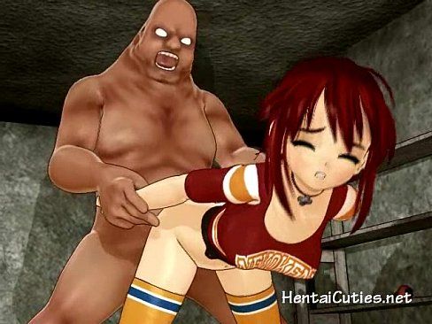 Cute anime babe fucked by ugly monster - 5 min 29