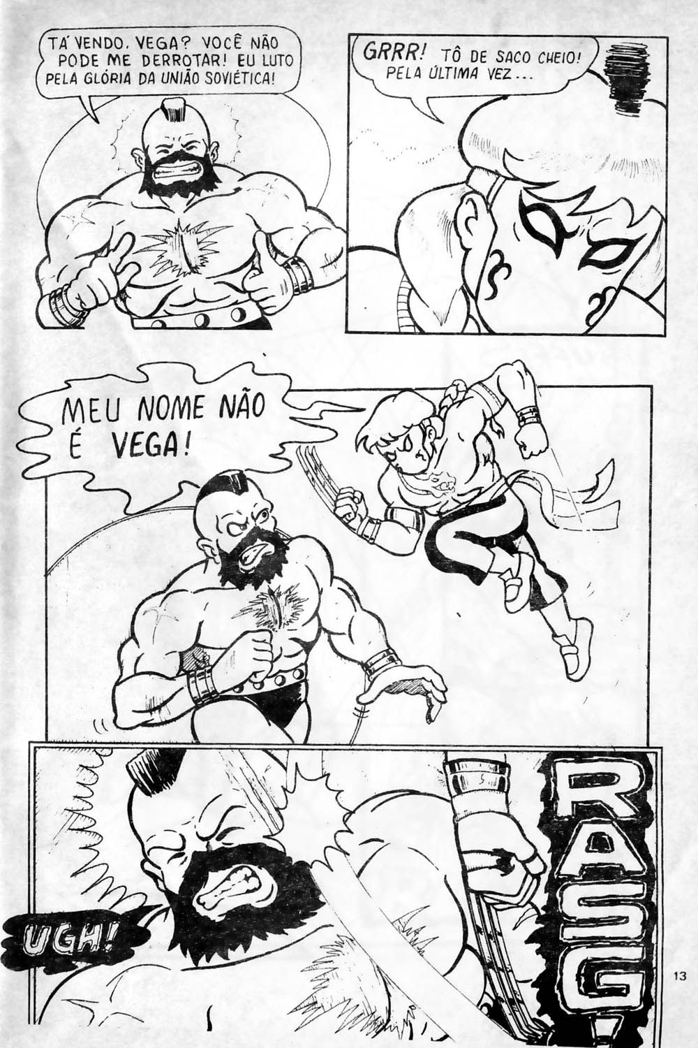 Street fighter comics ( portuguese ) 13