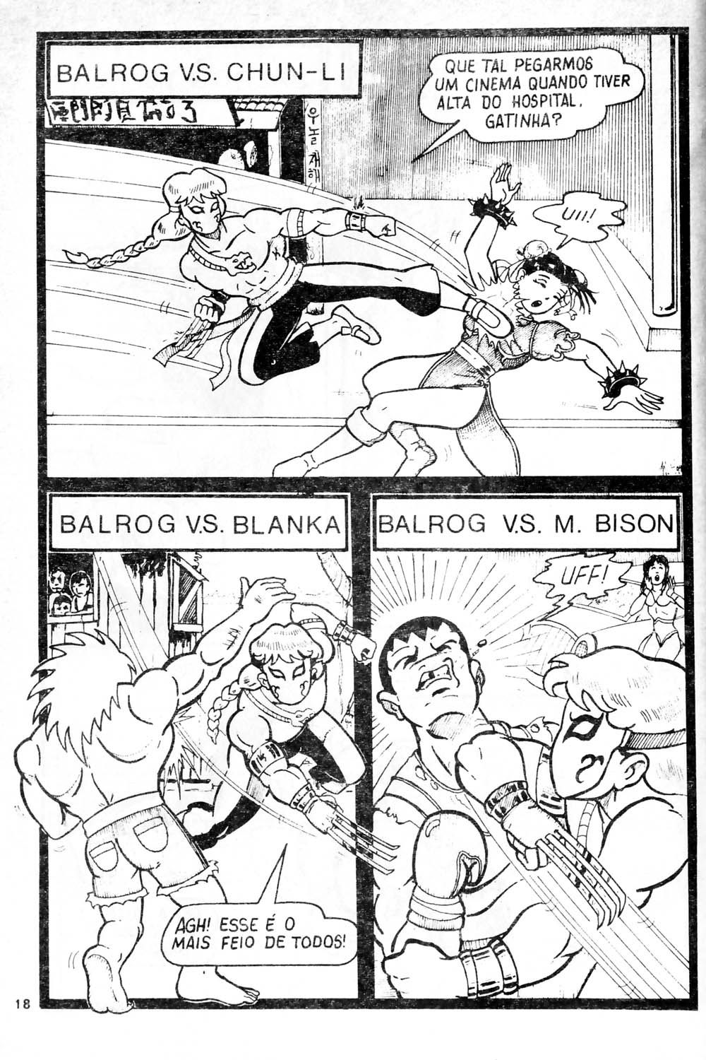 Street fighter comics ( portuguese ) 18