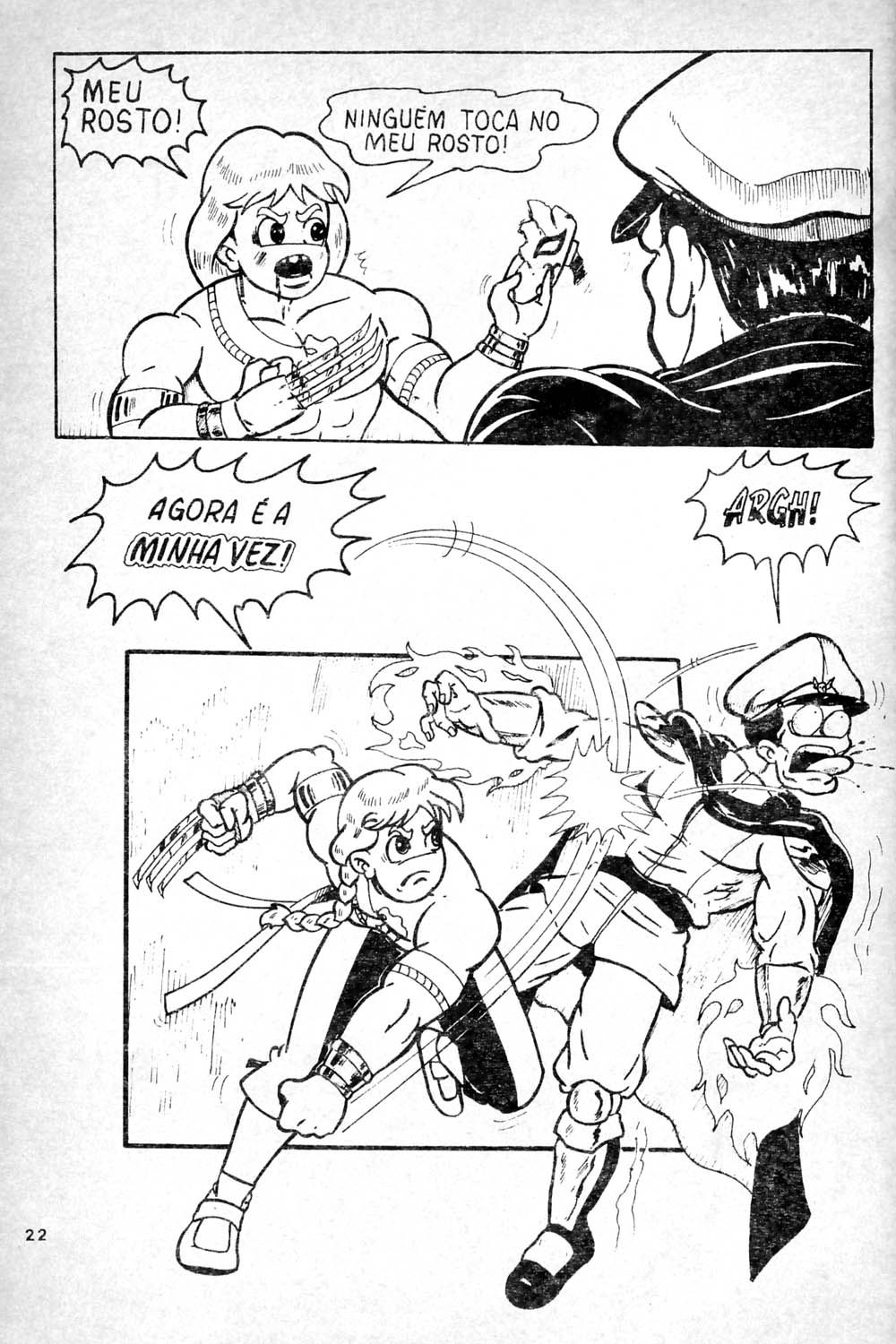 Street fighter comics ( portuguese ) 22