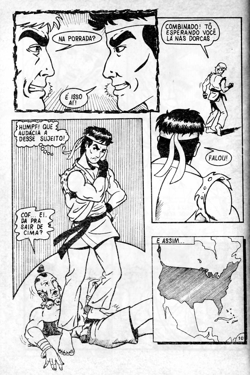 Street fighter comics ( portuguese ) 34