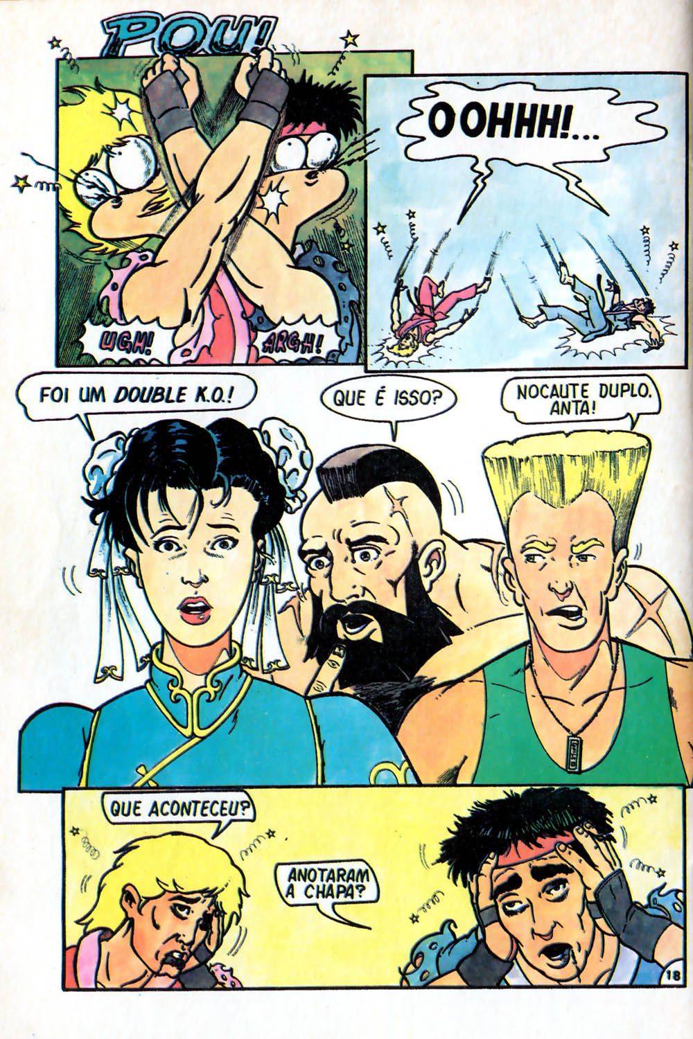 Street fighter comics ( portuguese ) 42