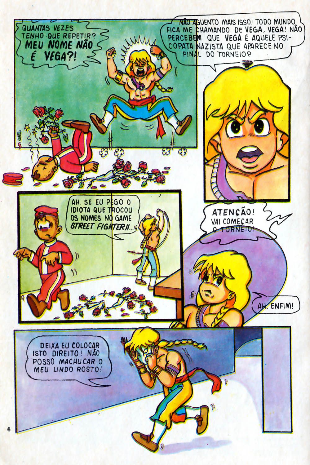 Street fighter comics ( portuguese ) 6