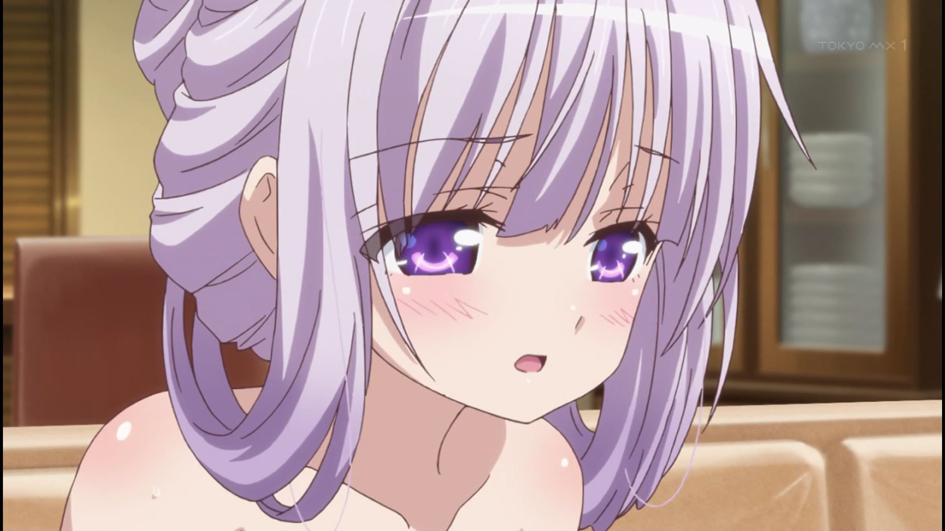 Anime [Angel 3p! Erotic scene is sleeping only in a small towel naked elementary school child in the 12 story! 14