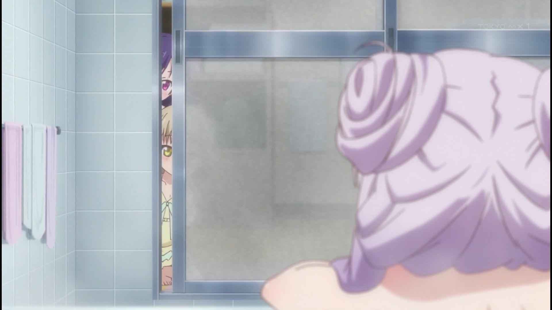Anime [Angel 3p! Erotic scene is sleeping only in a small towel naked elementary school child in the 12 story! 6