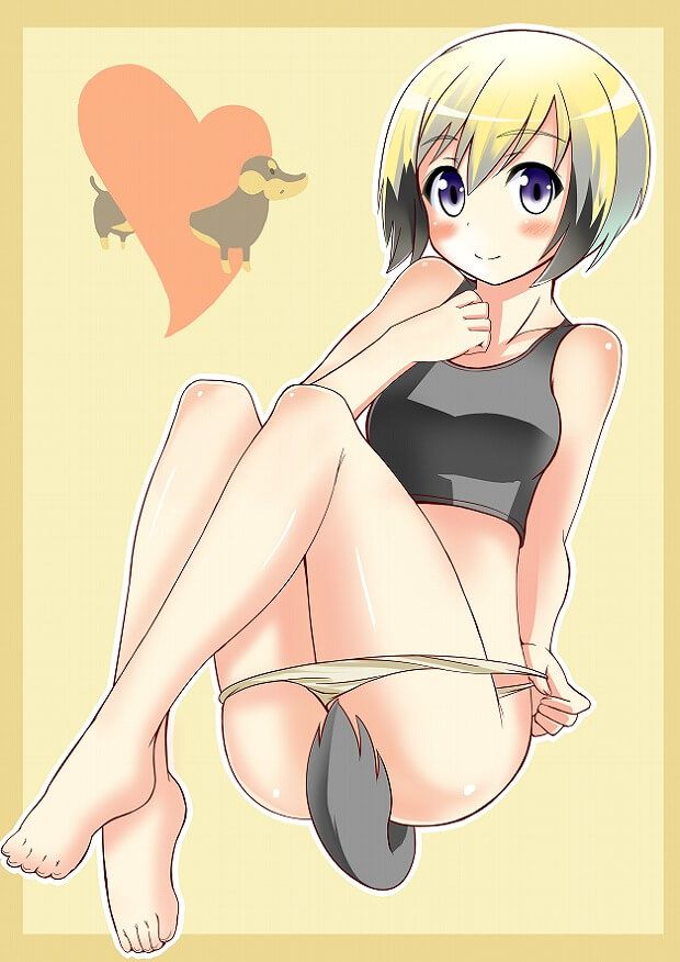 "Strike witches" Hartmann No. 2 erotic images of the second article 13