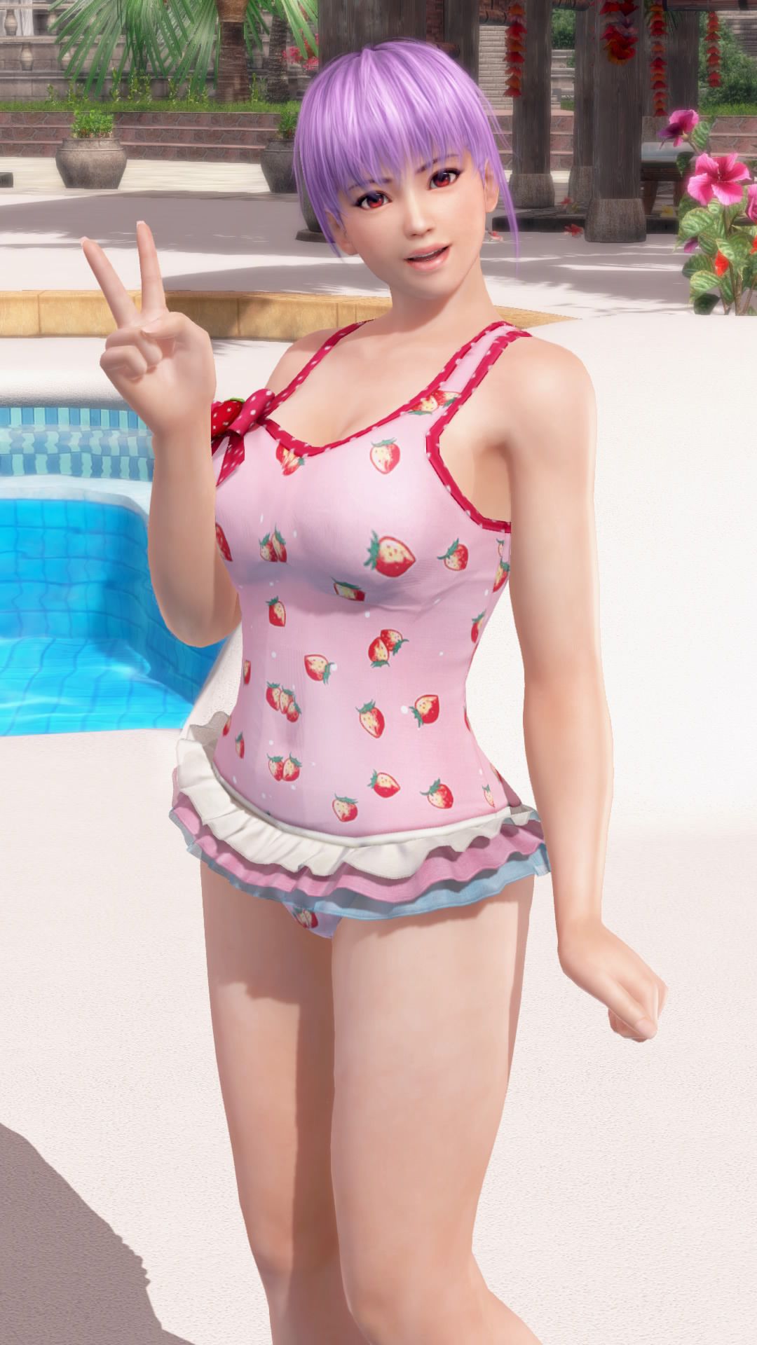 Doax3 "The color which suits the Aya-chan is pink" theory is verified 11