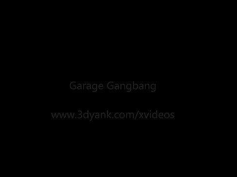3d Anime Garage Interracial Gangbang from 3D yank - 6 min 1