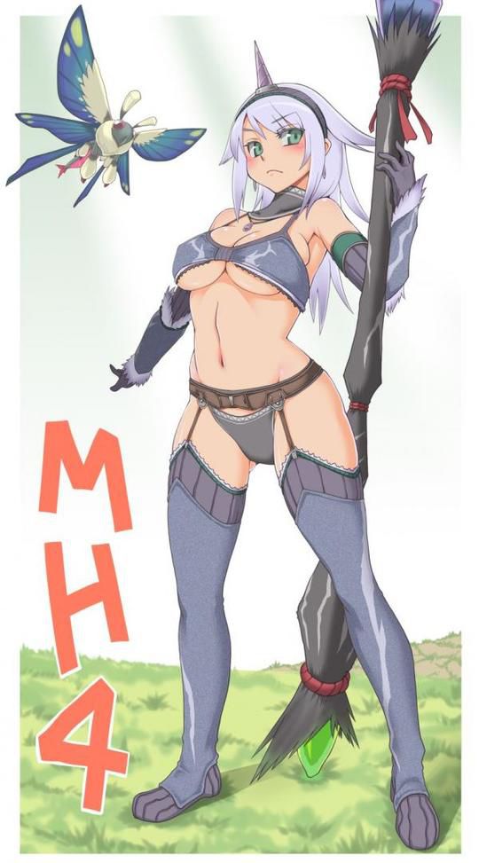 [Secondary image] I put the image of the most erotic character in Mont Han 4