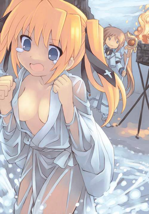 Magic girl Lyrical Nanoha randomly pastes erotic images 3