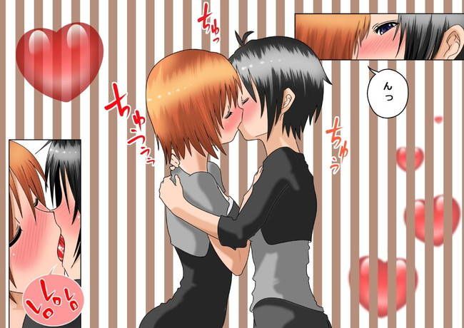 [Lesbian 50 sheets] girls are kissing each other secondary yuri image! Part10 15