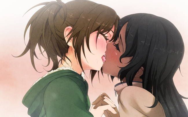 [Lesbian 50 sheets] girls are kissing each other secondary yuri image! Part10 17