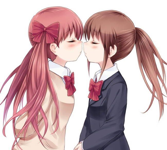 [Lesbian 50 sheets] girls are kissing each other secondary yuri image! Part10 25