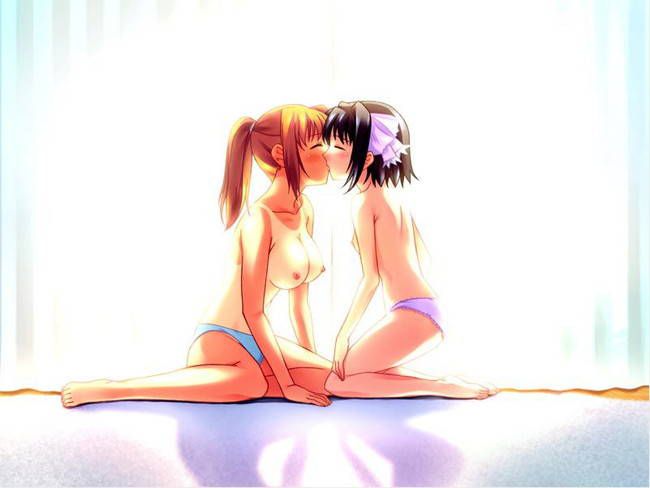 [Lesbian 50 sheets] girls are kissing each other secondary yuri image! Part11 12