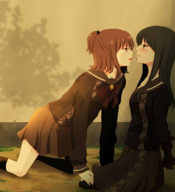 [Lesbian 50 sheets] girls are kissing each other secondary yuri image! Part11 13