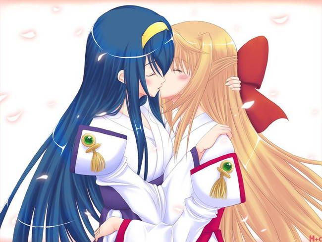 [Lesbian 50 sheets] girls are kissing each other secondary yuri image! Part11 3