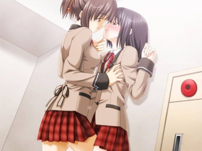 [Lesbian 50 sheets] girls are kissing each other secondary yuri image! Part11 4