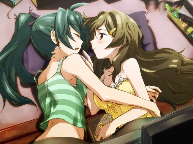 [Lesbian 50 sheets] girls are kissing each other secondary yuri image! Part11 9