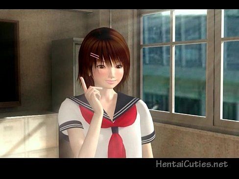 Anime schoolgirl sucking cock - 5 min 3