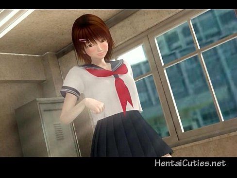 Anime schoolgirl sucking cock - 5 min 4
