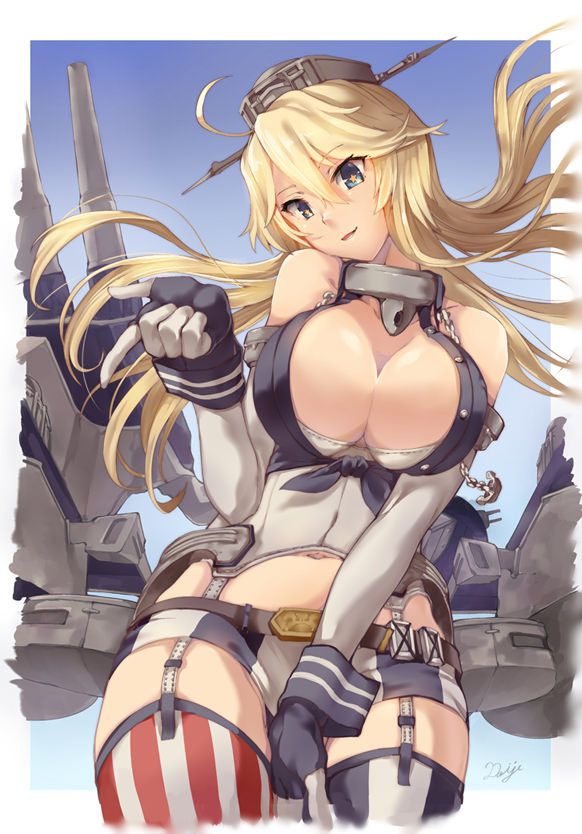 【Fleet Kokushōn】 Secondary erotic image that can be used as an Iowa onaneta 18