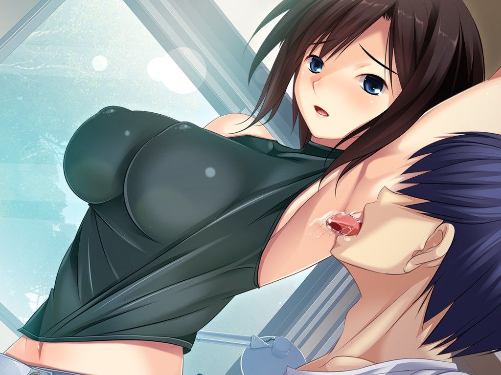 Erotic image that you can see the naughty charm of the armpit fetish 23