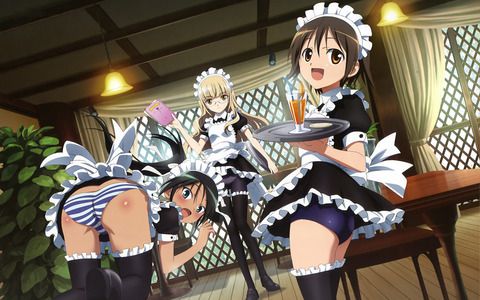 【Erotic Anime Summary】 Beauty and beautiful girls in maid clothes will serve you a good job [40 images] 4