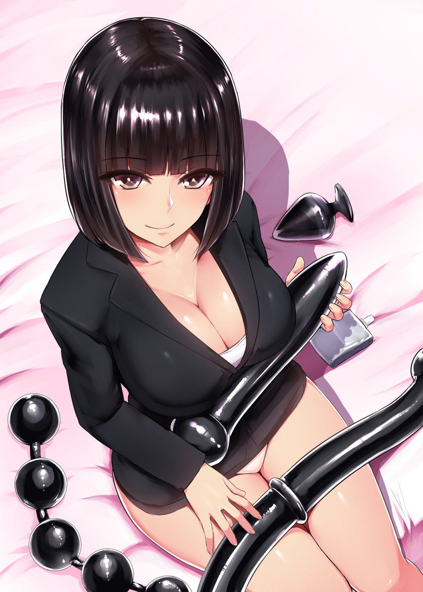 【Erotic Anime Summary】 Beautiful women and beautiful girls seducing men with suggestive expressions and gestures [50 photos] 48