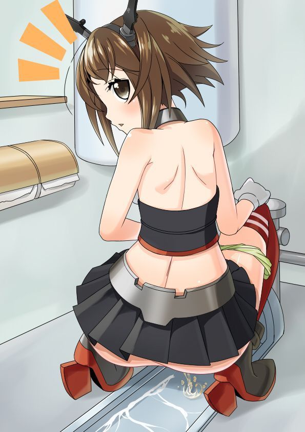 The appearance that the pee poop of the ship iron looks erotic. Naka-chan poop? 6