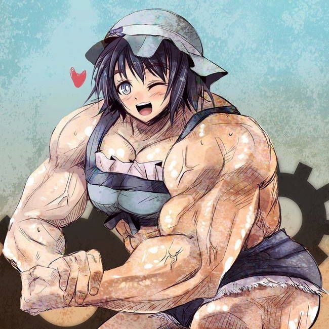 [50 pieces muscle daughter] Two-dimensional daughter image of muscular, toned body! Part11 38