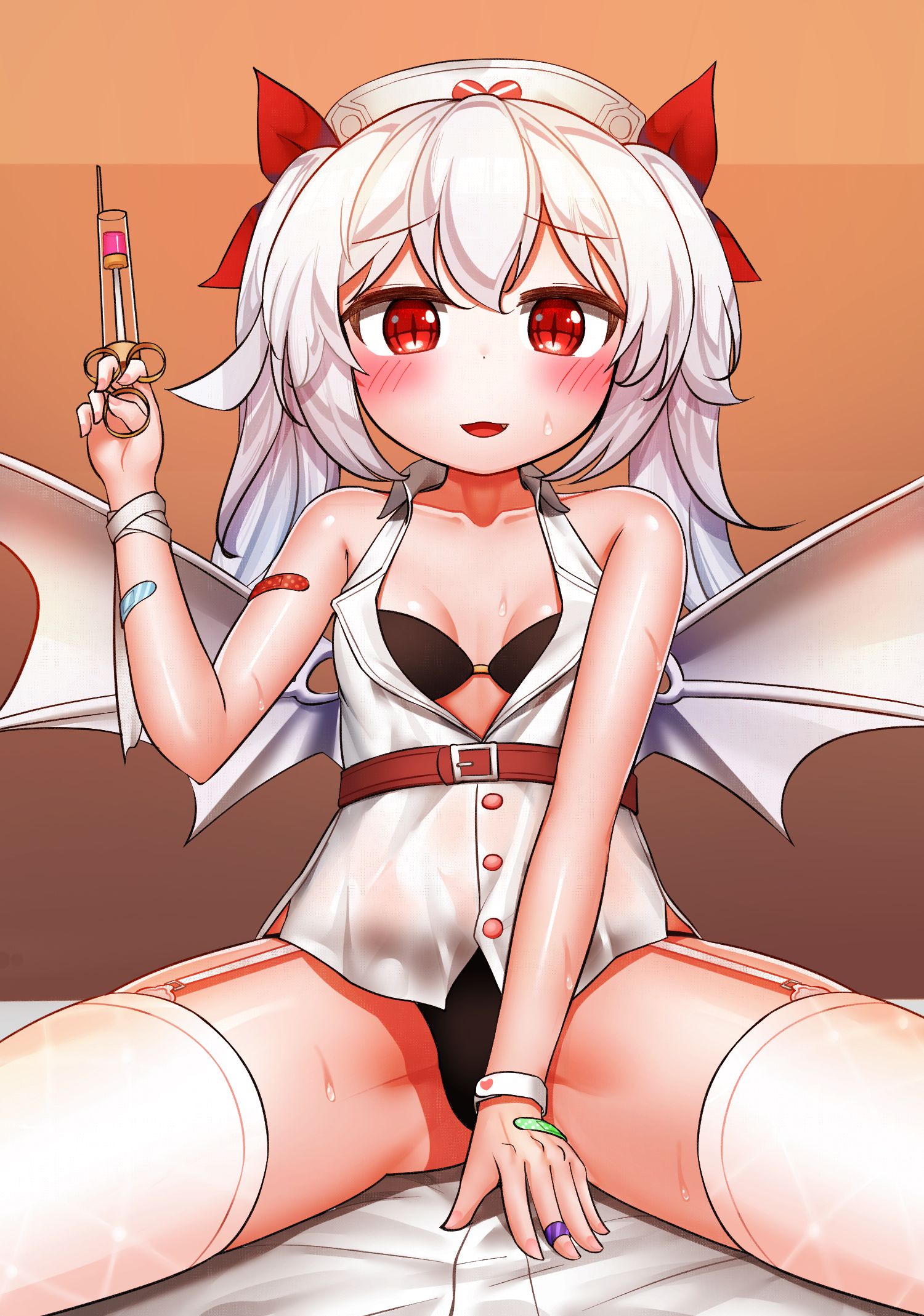 【Vampire-chan】Secondary erotic image of Azul Lane's silver-haired Lori sexy destroyer vampire-chan 107